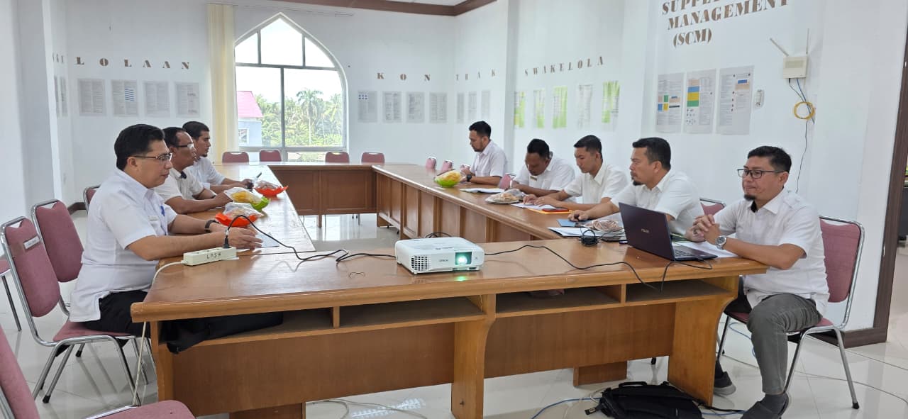 Rapat kerja Tim reviu Paket RUP Kab Aceh Utara 2025